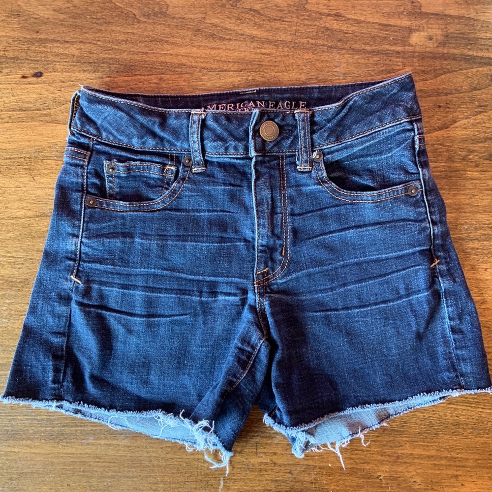 American Eagle high waisted Jean shorts
